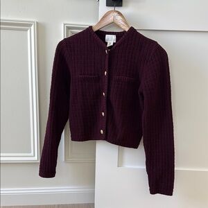 Women's Burgundy Sweater